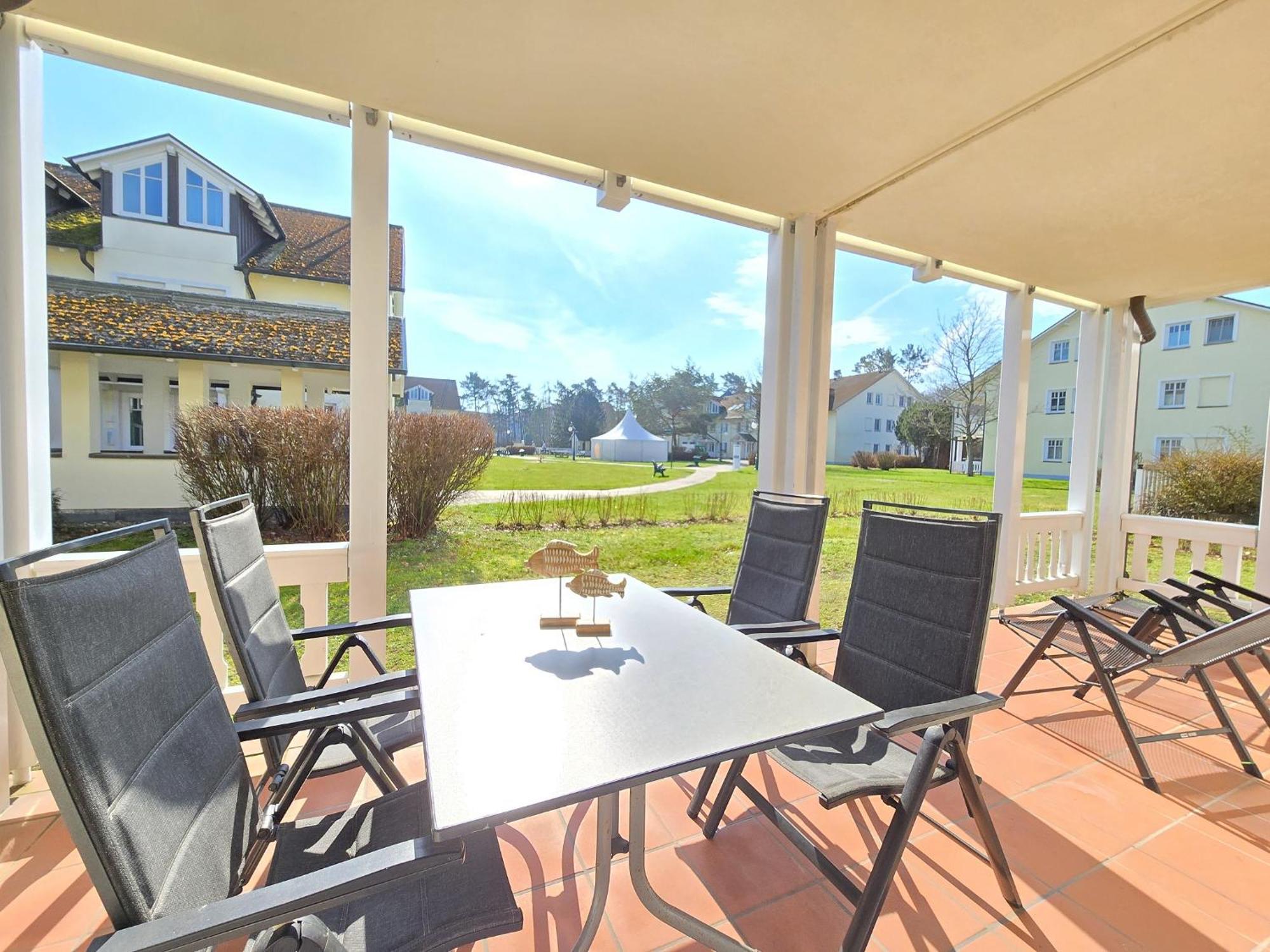 Duenenpark Binz - Komfortplus Ferienwohnung Mit 1 Schlafzimmer Und Terrasse Im Erdgeschoss 212 Esterno foto