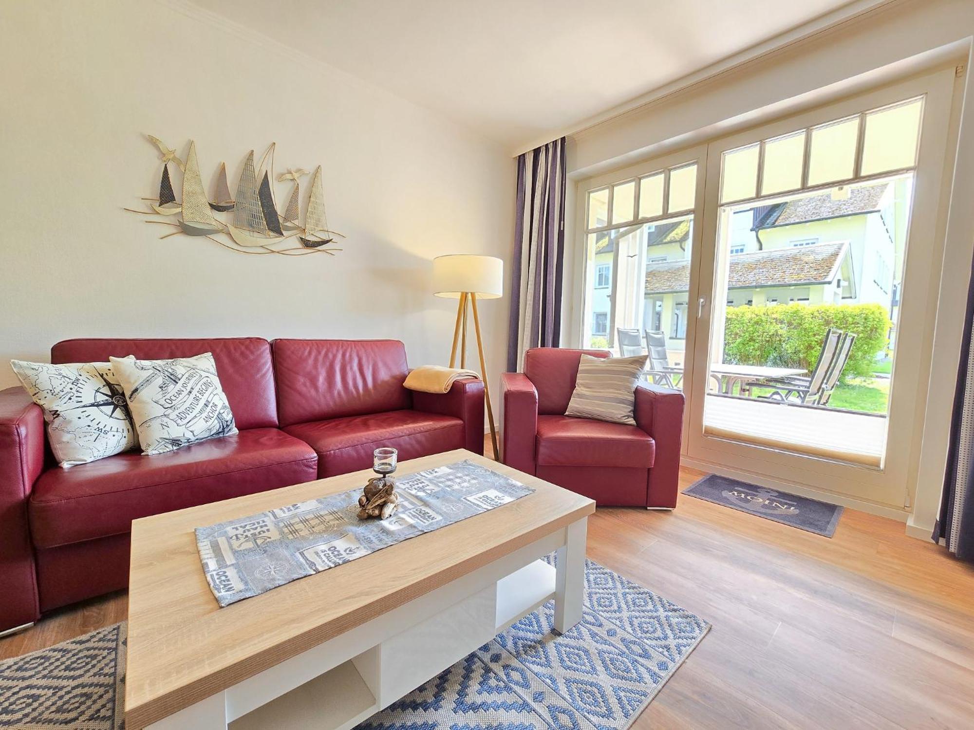 Duenenpark Binz - Komfortplus Ferienwohnung Mit 1 Schlafzimmer Und Terrasse Im Erdgeschoss 212 Esterno foto